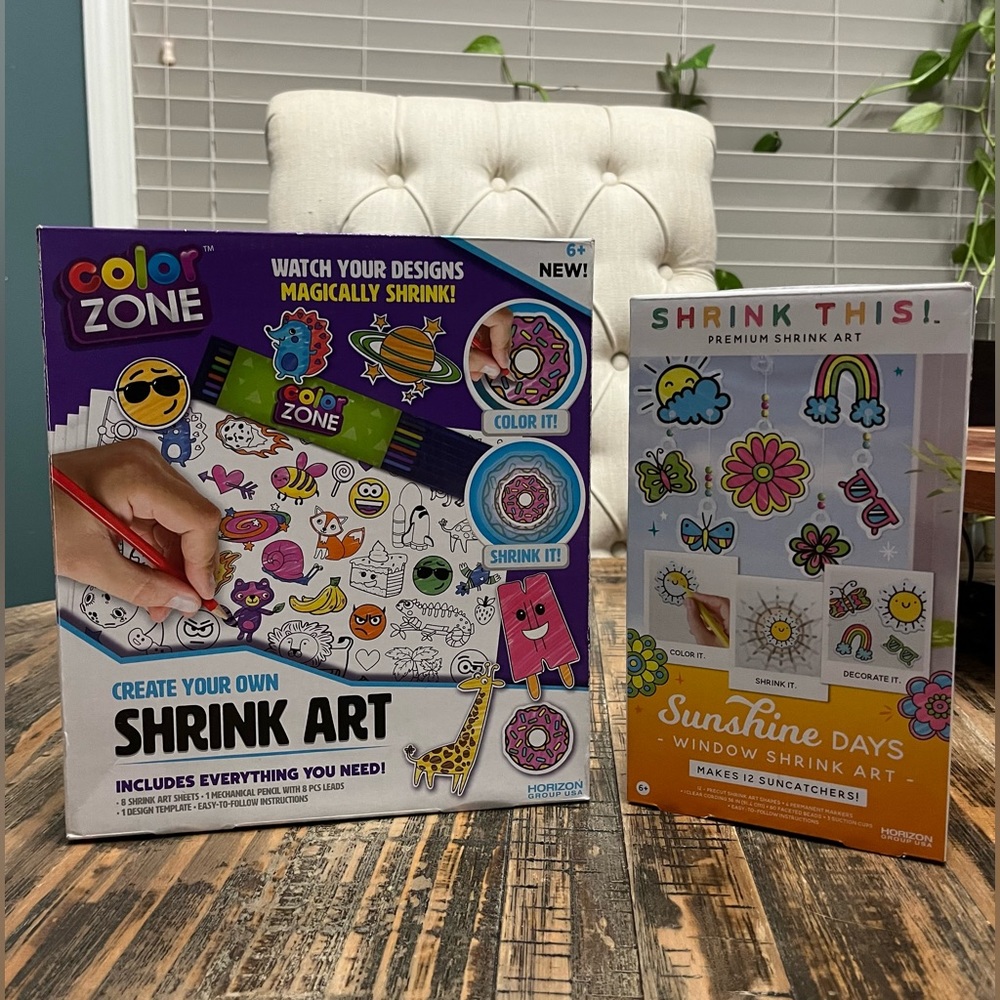 NIB, NWT- Shrink Art  Bundle of 2